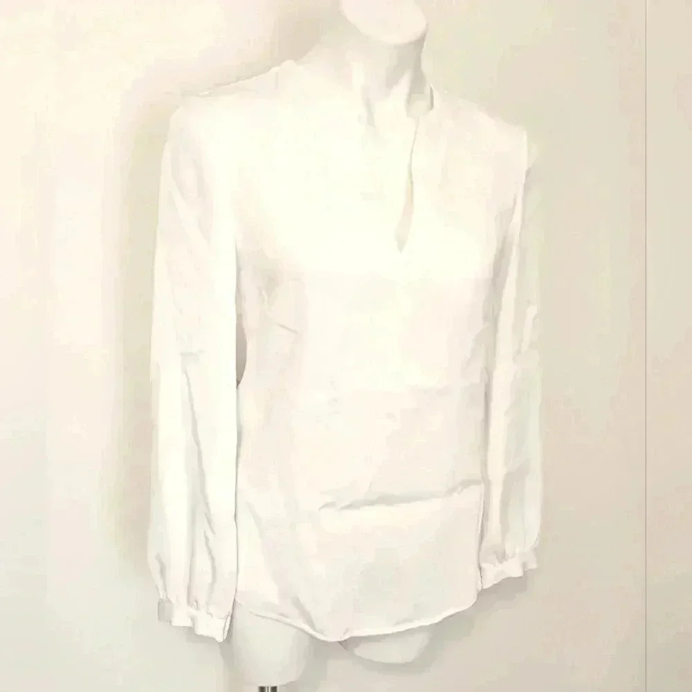 RAG & BONE Rosie Satin Shirt Size XS - Picture 2 of 8